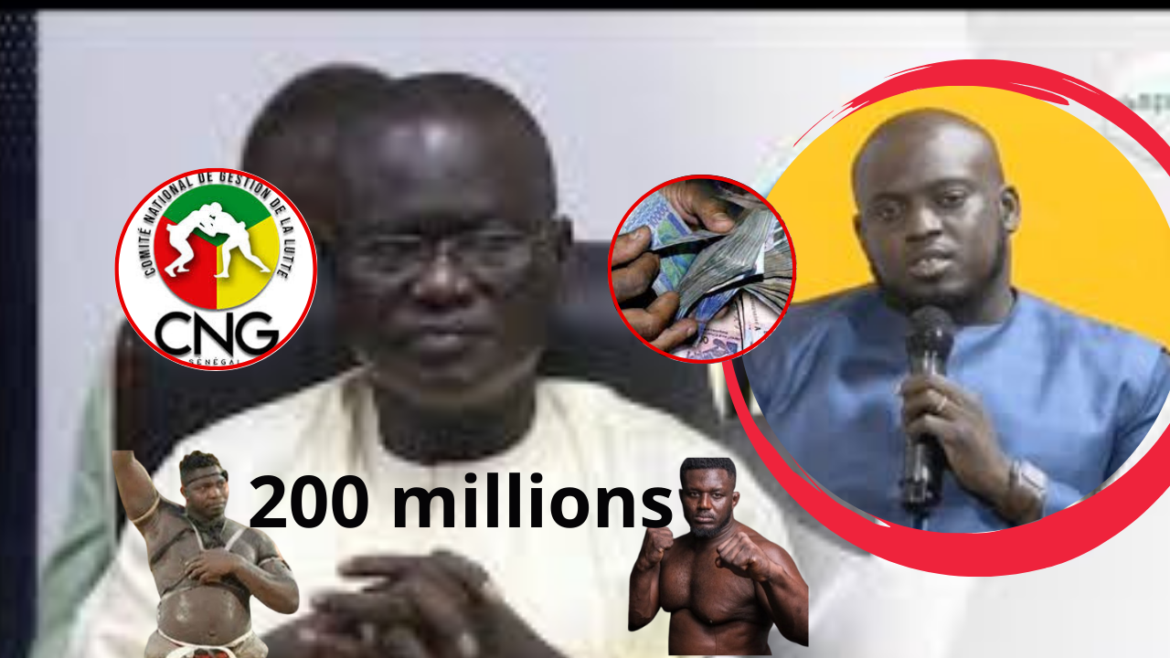 Azzi Ndiaye verse 200 millions FCFA à Birra Sène, Président du CNG de Lutte Sénégalaise : Un Débat Surgit sur l’Intégrité de l’Archivage et le Rôle des Financeurs dans le Combat Thapa Tine vs Balla Gaye 2″